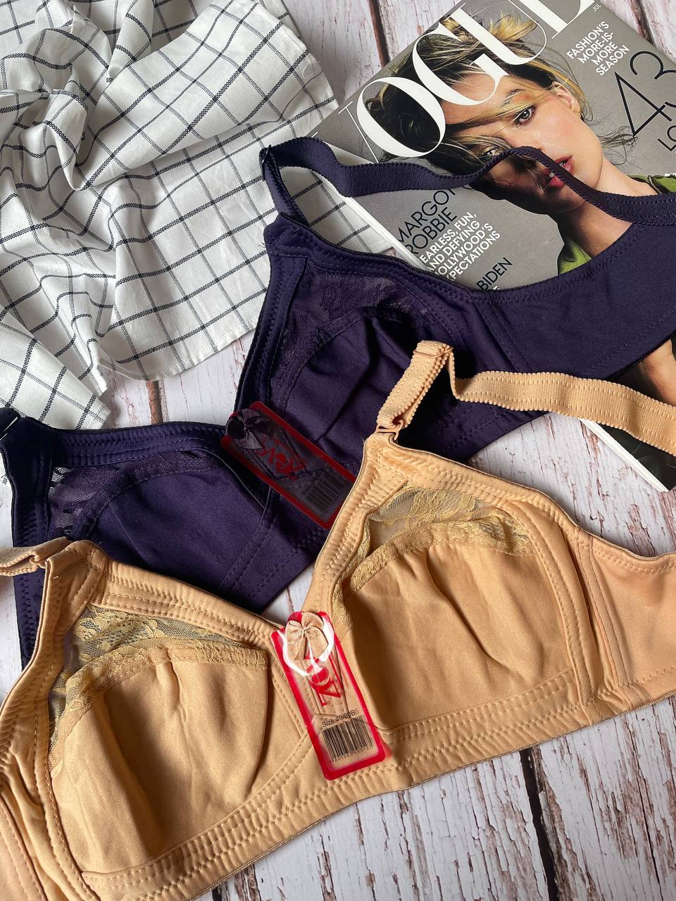 سوتین زیوس کش باریک بالا گیپور شیشه ای