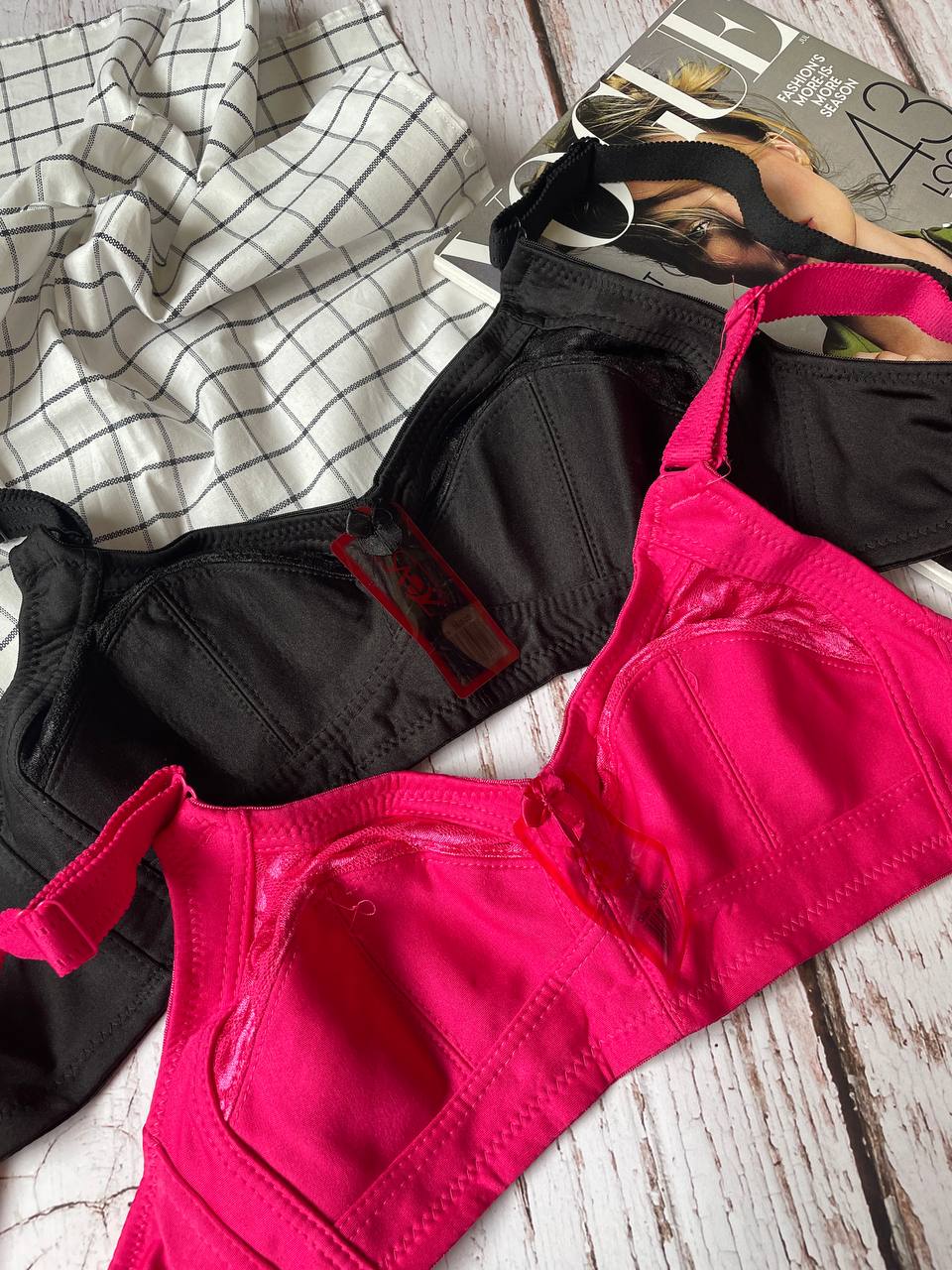 سوتین زیوس کش باریک بالا گیپور طرح پلنگی