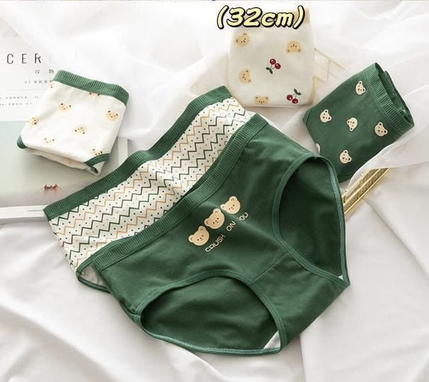 شورت نخی عروسکی xl طرح تدی 🐻🍒