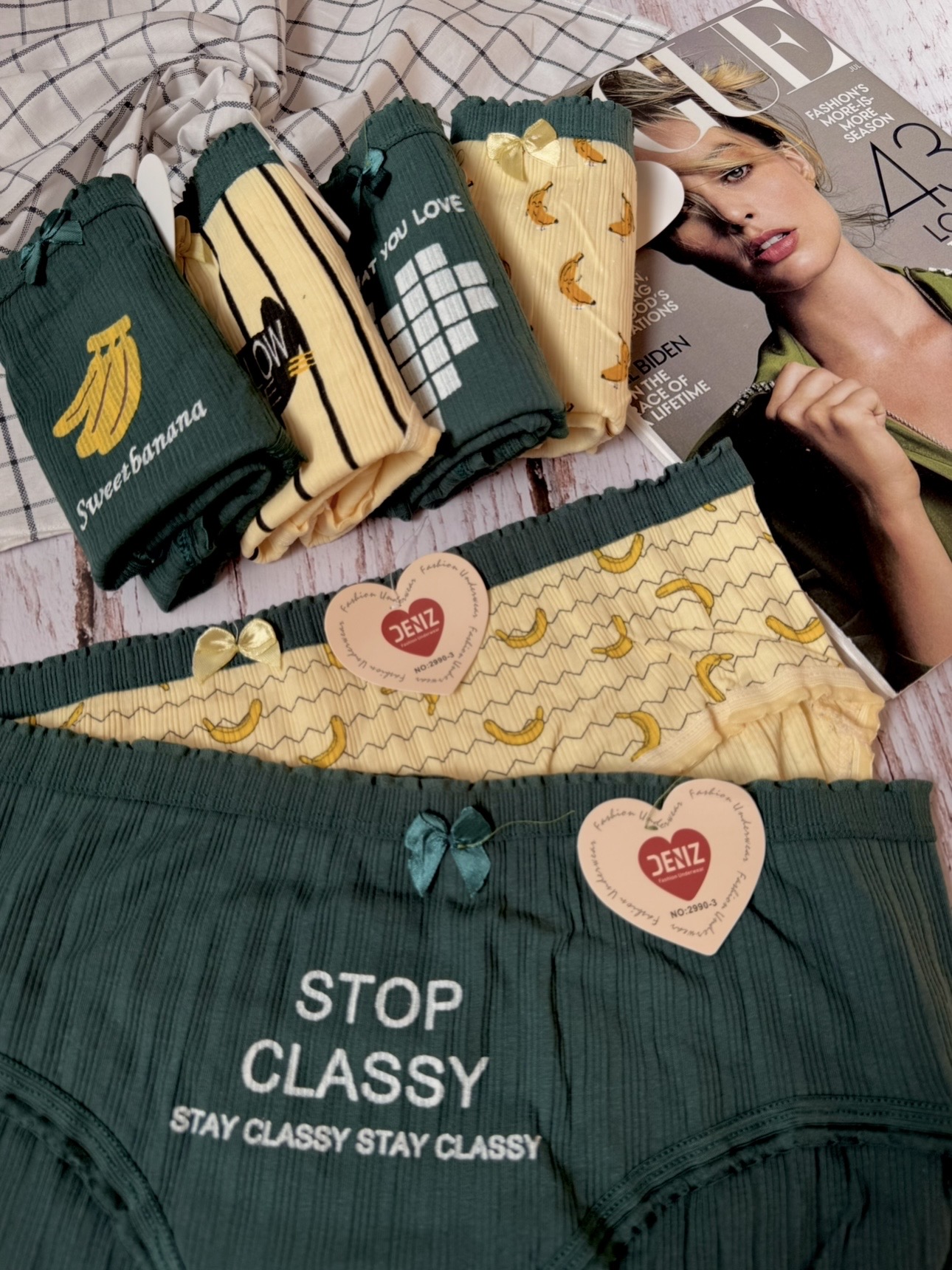 شورت نخی فانتزی 3xl طرح موز banana 🍌