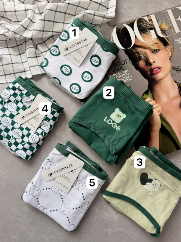 نمای نزدیک پارچه شورت نخی عروسکی سایز بزرگ برند MD