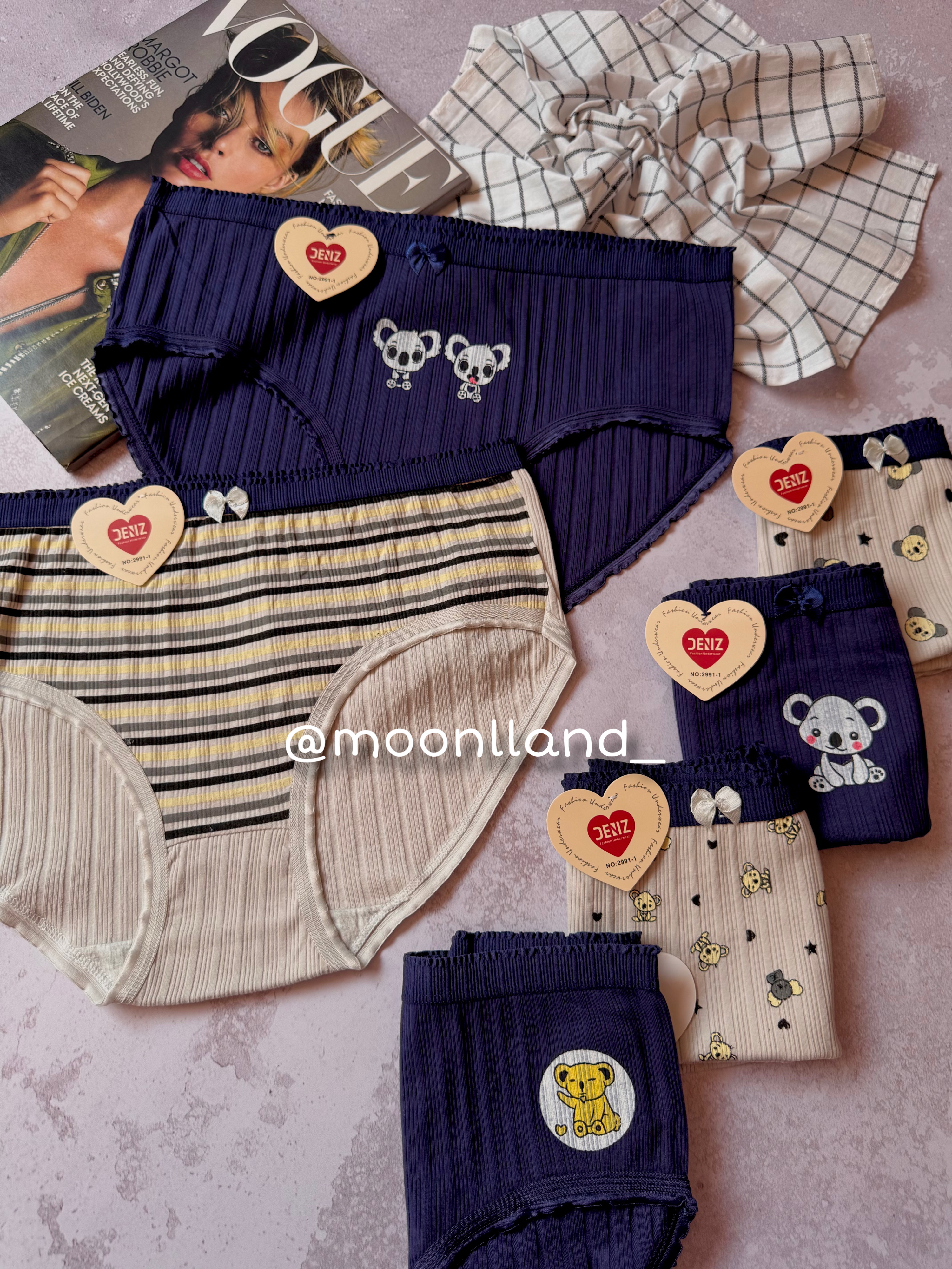 شورت زنانه عروسکی نخی کبریتی سایز 3XL طرح baby koala 🐨💙