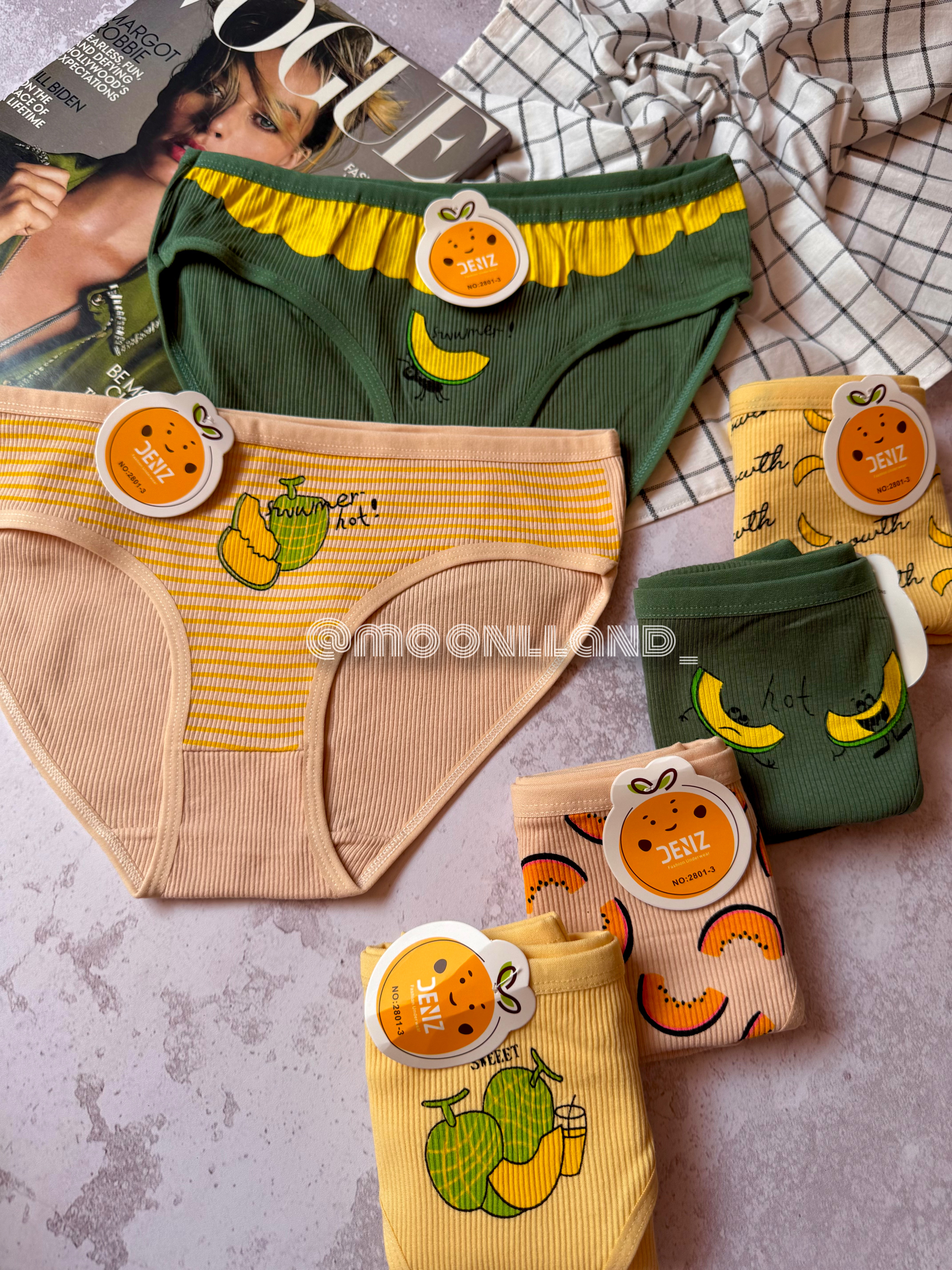 شورت نخی عروسکی melon سایز لارج 🍈