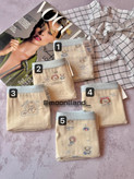 شورت نخ پنبه عروسکی سایز Xl طرح puppy 🐶🍡