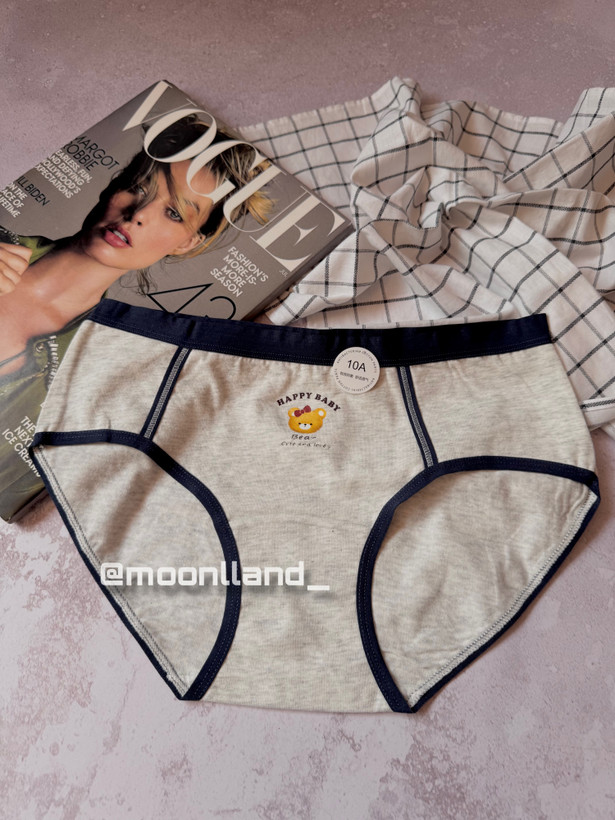 شورت نخ پنبه عروسکی سایز Xl طرح cute bear🧸🌊