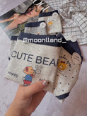 شورت نخ پنبه عروسکی سایز Xl طرح cute bear🧸🌊