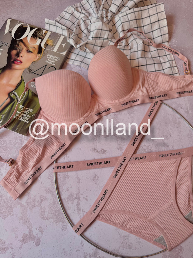 ست شورت و سوتین کبریتی فنردار اسپرت sweetheart