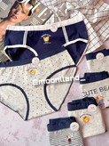 شورت نخ پنبه عروسکی سایز Xl طرح cute bear 🐻