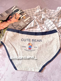 شورت نخ پنبه عروسکی سایز Xl طرح cute bear 🐻