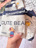 شورت نخ پنبه عروسکی سایز Xl طرح cute bear 🐻